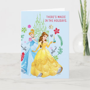 Cartes Pour Fêtes Annuelles Princesse Disney   Princesses de Noël