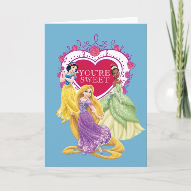 Cartes Pour Fêtes Annuelles Princesse Disney | Tu es gentil (Devant)