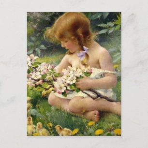 Cartes Pour Fêtes Annuelles ‘Printemps’ par Franz Dvorak Pâques