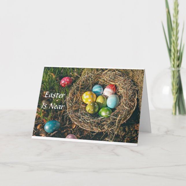CARTES POUR FÊTES ANNUELLES **PRINTEMPS** PUIS **PÂQUES** DEUX RAISONS DE LA C (Devant)
