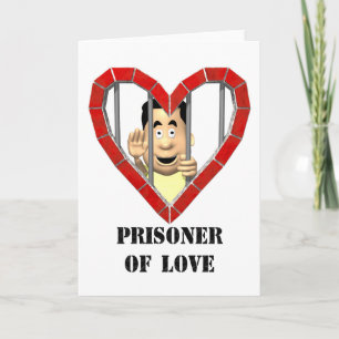 Cartes Pour Fêtes Annuelles Prisonnier d'amour