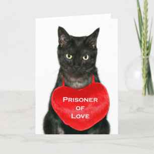 Cartes Pour Fêtes Annuelles Prisonnier d'amour