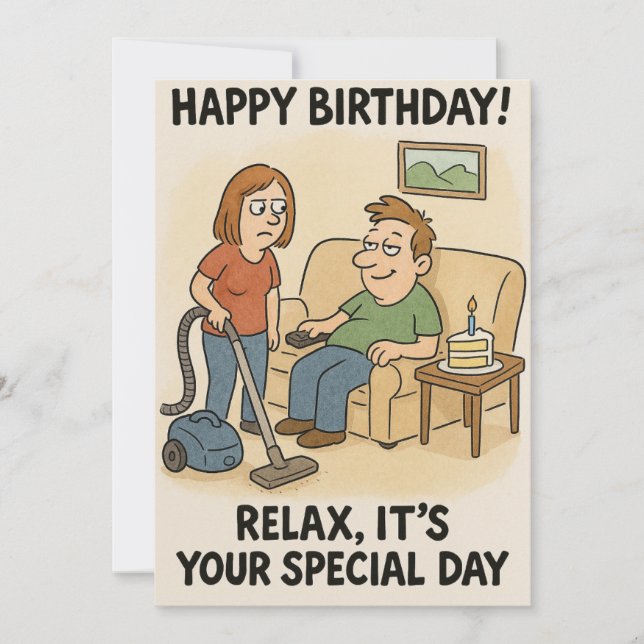 Cartes Pour Fêtes Annuelles Privilèges d'anniversaire (Devant)