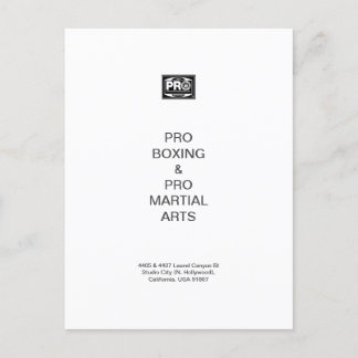 CARTES POUR FÊTES ANNUELLES #PROBOXER & #PROMARTIALARTS