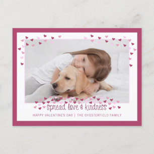Cartes Pour Fêtes Annuelles PROPAGER L'AMOUR ET LA GENTILLESSE Valentine
