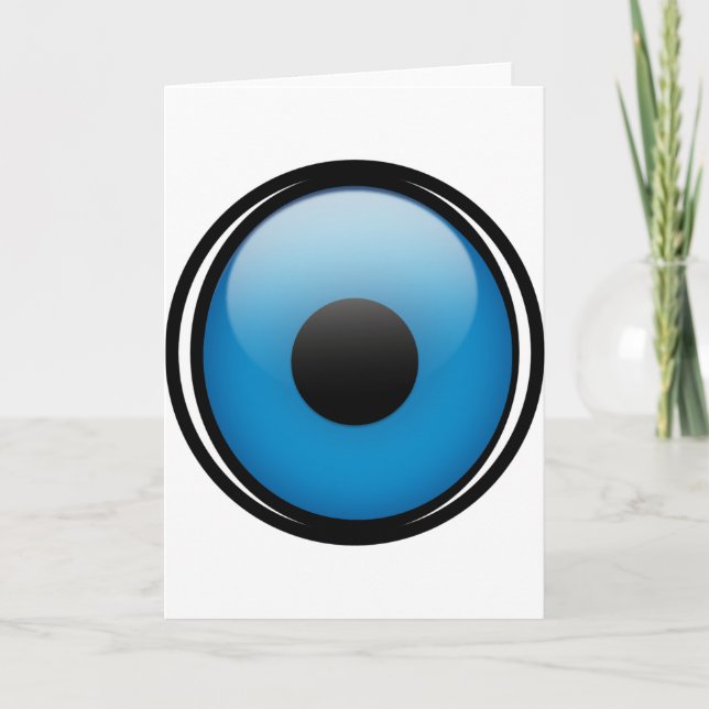 Cartes Pour Fêtes Annuelles Protection des yeux mal Grec Ojo (Devant)