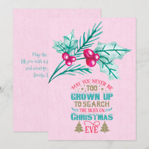 Cartes Pour Fêtes Annuelles Puissiez-Vous Jamais Être Trop Grossie ?