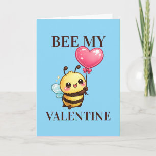 Cartes Pour Fêtes Annuelles Pun d'humour pour la Saint-Valentin Bee