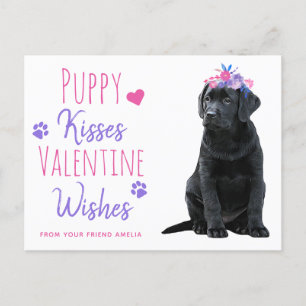 Cartes Pour Fêtes Annuelles Puppy Kisses Valentine Wives Kids Valentines Day