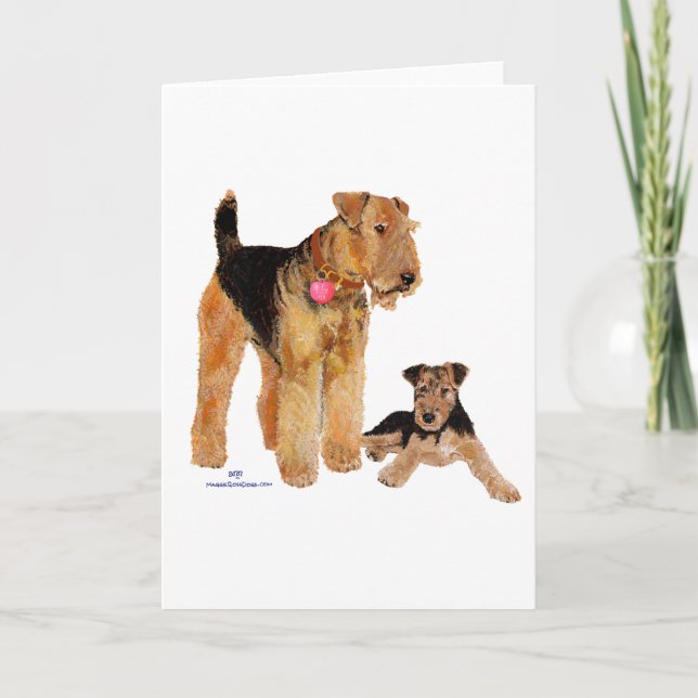 Cartes Pour Fêtes Annuelles Puppy Love Valentine (Devant)