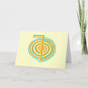 Cartes Pour Fêtes Annuelles Pure CHO KU RAI - Reiki
