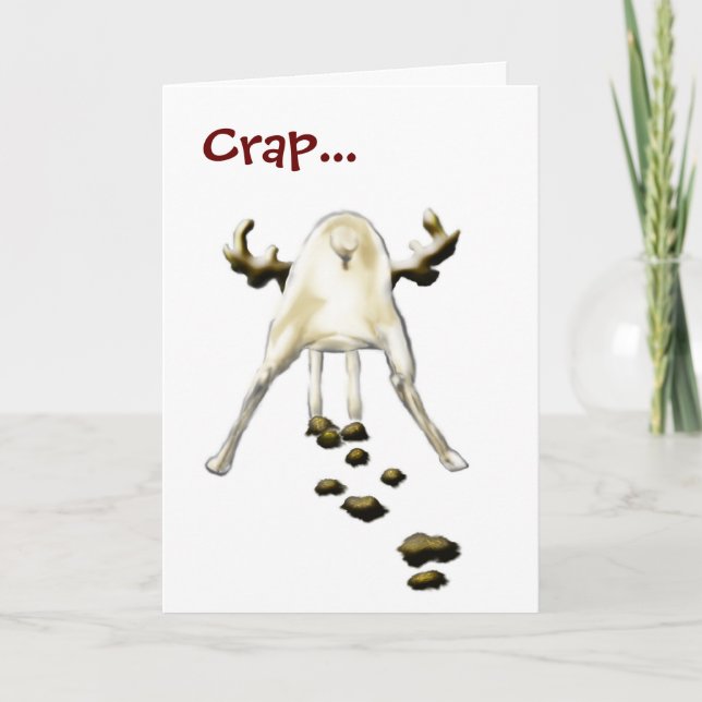 Cartes Pour Fêtes Annuelles Putain... (Devant)