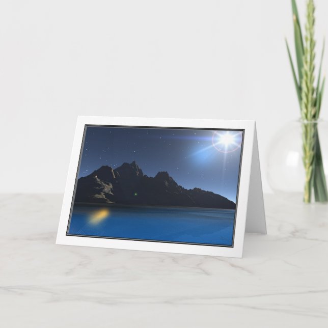 Cartes Pour Fêtes Annuelles Quasar Greeting (Devant)