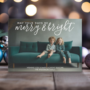 Cartes Pour Fêtes Annuelles Que vos jours soient joyeux et lumineux - photo ho