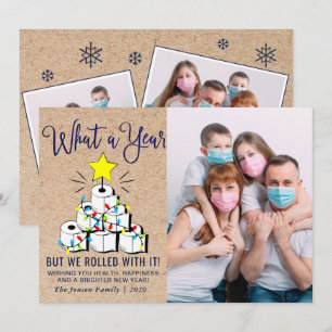 Cartes Pour Fêtes Annuelles Quelle année Noël 3 Photo Grey