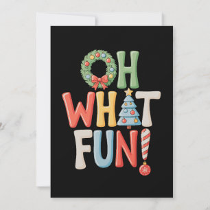 Cartes Pour Fêtes Annuelles Quelle bonne fête de Noël Xmas Famille Saison des