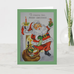 Cartes Pour Fêtes Annuelles Quelqu'un cher - Joyeux Noël