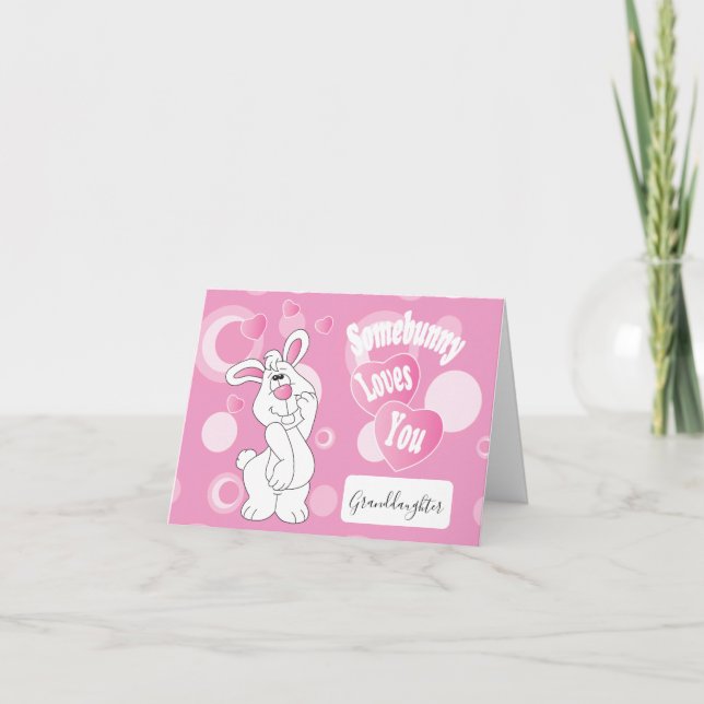 Cartes Pour Fêtes Annuelles Quelqu'un t'aime | Pâques (Devant)