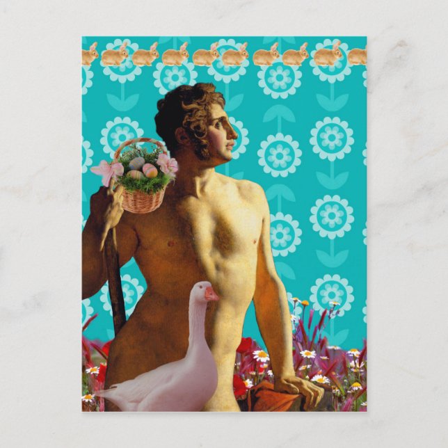 Cartes Pour Fêtes Annuelles Rainbow Easter (Devant)