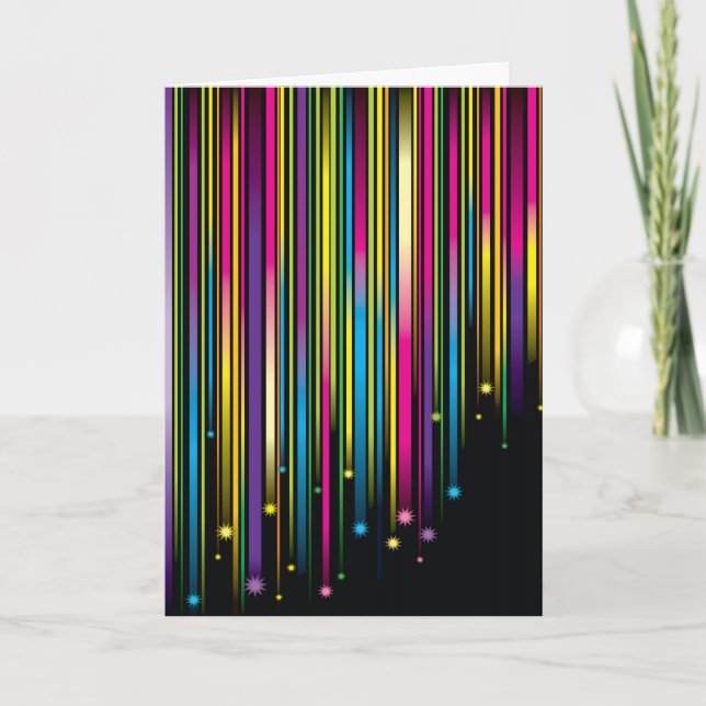 Cartes Pour Fêtes Annuelles Rainbow Sparkle LGBT Christmas Card (Devant)