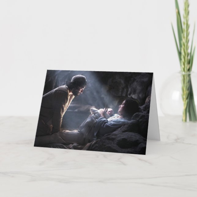 Cartes Pour Fêtes Annuelles Raison de la saison (Devant)