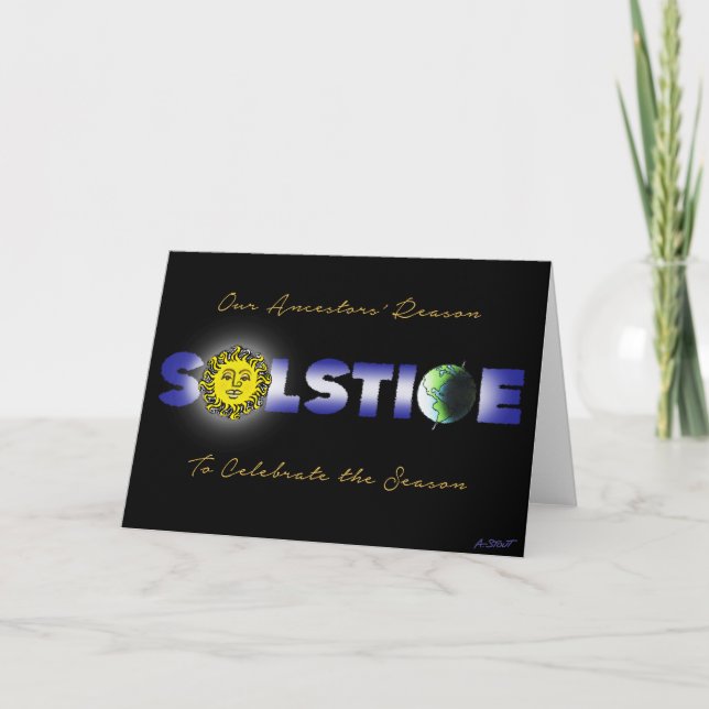 Cartes Pour Fêtes Annuelles Raison des ancêtres pour la saison- (Devant)