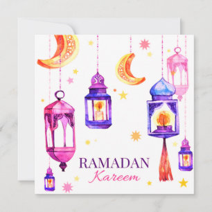 Cartes Pour Fêtes Annuelles Ramadan