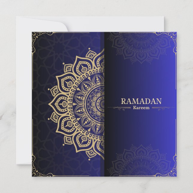 Cartes Pour Fêtes Annuelles ramadan kareem ramadan souhaite (Devant)