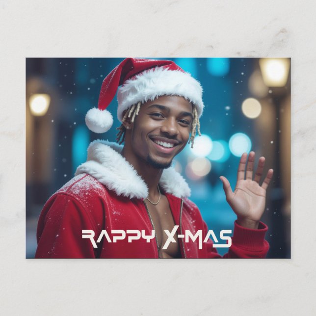 CARTES POUR FÊTES ANNUELLES RAPPY X-MAS (Devant)
