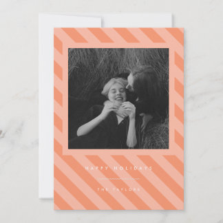 Cartes Pour Fêtes Annuelles Rayures