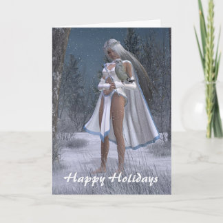 Cartes Pour Fêtes Annuelles Reine de neige - bonnes fêtes