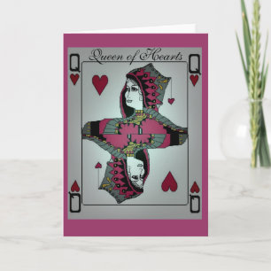 Cartes Pour Fêtes Annuelles Reine des Coeurs