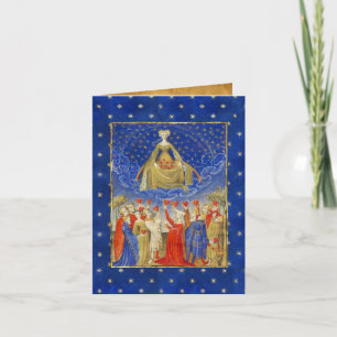 Cartes Pour Fêtes Annuelles REINE DES COEURS DANS LA NUIT STARRY Valentines