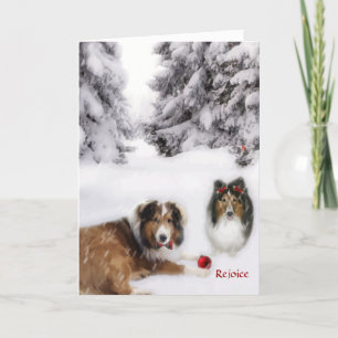 Cartes Pour Fêtes Annuelles Réjouissez-vous