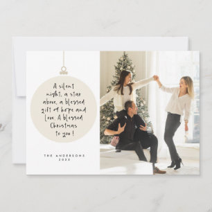Cartes Pour Fêtes Annuelles Religieux, Joyeux Noël, Photo de famille chrétienn