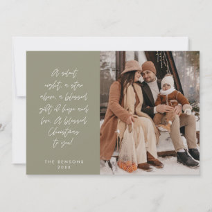 Cartes Pour Fêtes Annuelles Religieux, Joyeux Noël, Photo de famille chrétienn