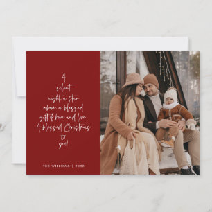 Cartes Pour Fêtes Annuelles Religieux, Joyeux Noël, Photo de famille chrétienn