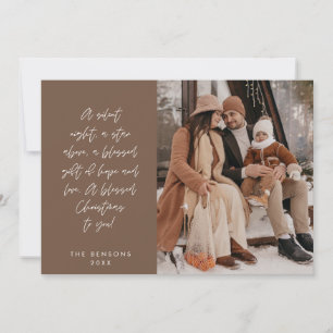 Cartes Pour Fêtes Annuelles Religieux, Joyeux Noël, Photo de famille chrétienn