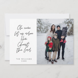 Cartes Pour Fêtes Annuelles Religieux, Joyeux Noël, Photo de la famille chréti