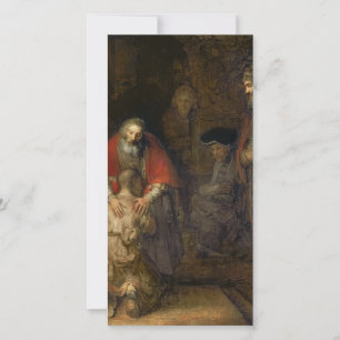 Cartes Pour Fêtes Annuelles Rembrandt - Retour Du Fils Prodigue