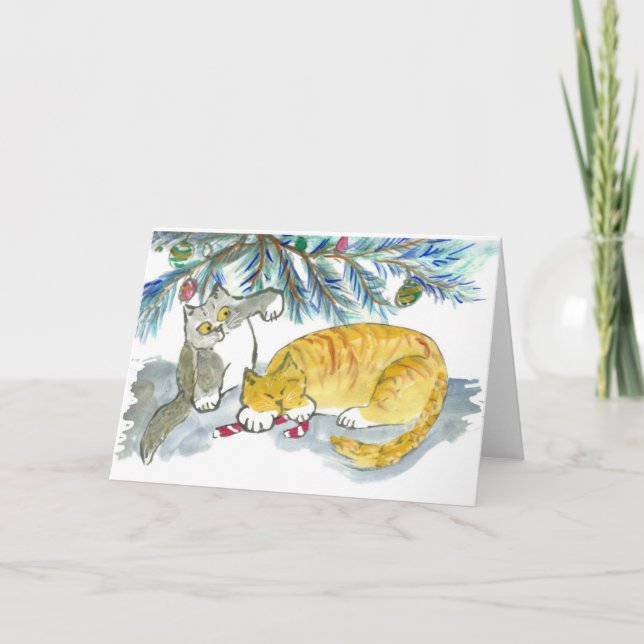 Cartes Pour Fêtes Annuelles Reprendre le Sucre de canne par Kitty (Devant)