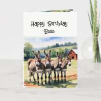 Responsable d'anniversaire de la part de nous tous