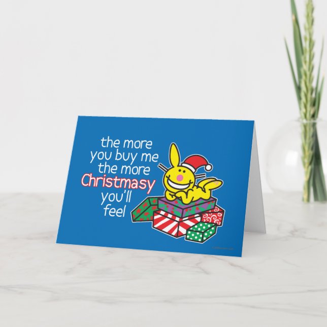 Cartes Pour Fêtes Annuelles Ressentez Christmasy (Devant)