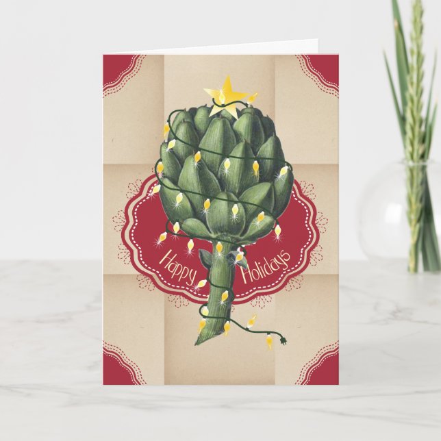 Cartes Pour Fêtes Annuelles Restauration de chef de vendeur de nourriture (Devant)