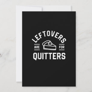 Cartes Pour Fêtes Annuelles Restes Sont Pour Ceux Qui Abandonnent Thanksgiving
