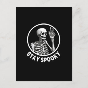 Cartes Pour Fêtes Annuelles Restez Éffrayant - Unique Halloween Vêtements et A