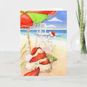 Cartes Pour Fêtes Annuelles RestStop de Père Noël de personnaliser !