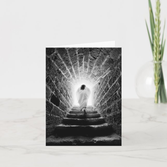 Cartes Pour Fêtes Annuelles Résurrection de Jésus-Christ (Devant)
