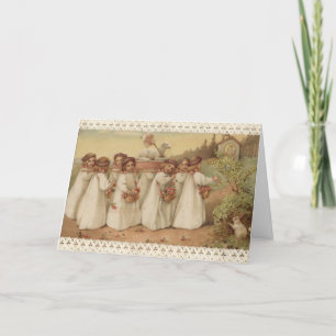 Cartes Pour Fêtes Annuelles Résurrection religieuse vintage de Pâques Pascha