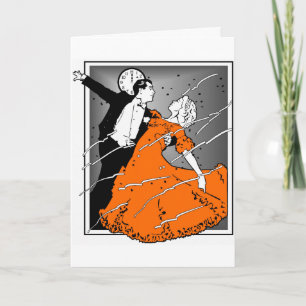 Cartes Pour Fêtes Annuelles Rétro le soir du Nouvel An,